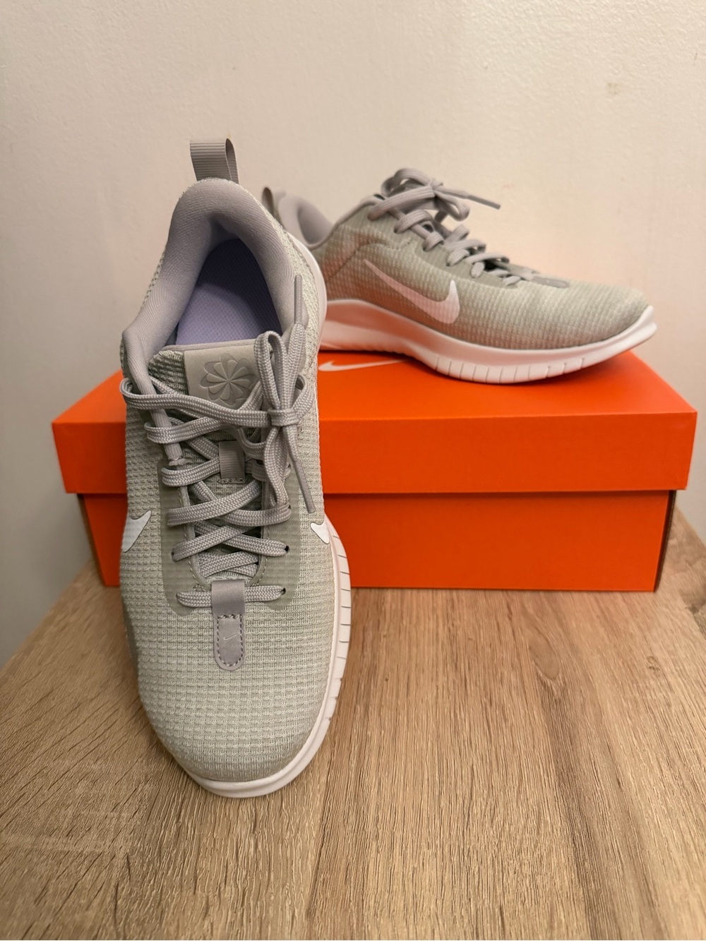 Nike Light Gray and White Women's Running Shoe new